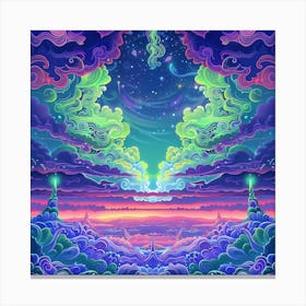 Psychedelic Painting 3 Canvas Print