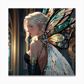 An Ethereal Fairy Wall Art Decoration Canvas Print