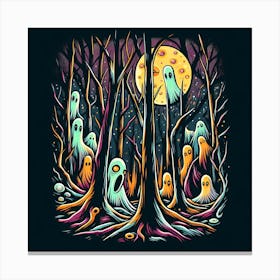Whispers Of The Dark Canvas Print