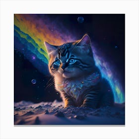 Cat Galaxy (6) Canvas Print