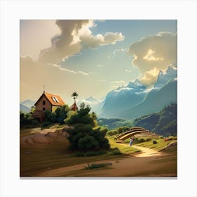 Artistic Painting Canvas Print