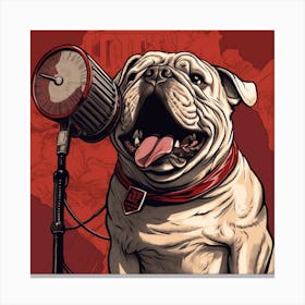 Bulldog 2 Canvas Print