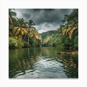 Tropical Rain Forest Canvas Print