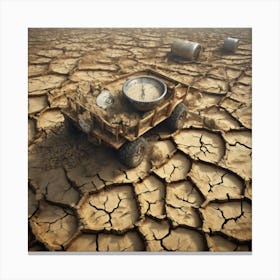 Arid Desert 9 Canvas Print