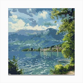 Lake Como Canvas Print