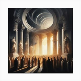 Temple Of The Sun 1 Canvas Print