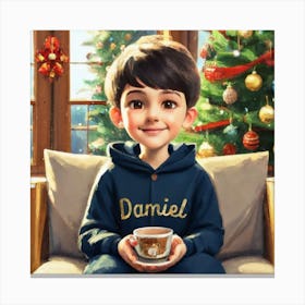 Daniel Christmas Canvas Print