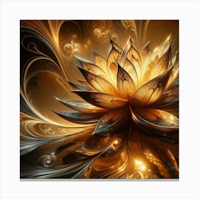 Lotus Flower 127 Canvas Print