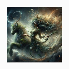 The Forest Guardian Canvas Print