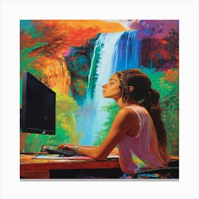 Waterfall Canvas Print