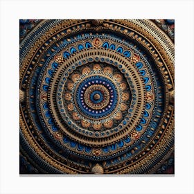 Health Mandala Canvas Print