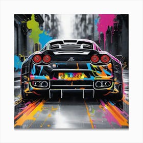 Street - Ferrari Canvas Print