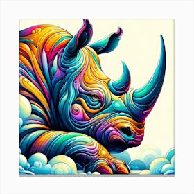 Wild Animal Illustration 121 Canvas Print