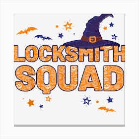 Locksmith Squad Witch Halloween Matching 1 Canvas Print