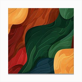 Abstract Watercolor Painting 23 Canvas Print