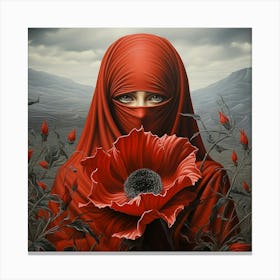 Red Poppy Canvas Print