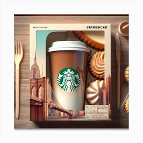 Starbucks Cup packaging Canvas Print