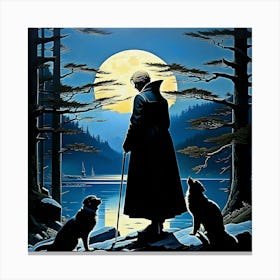 Master Of Hounds Canvas Print