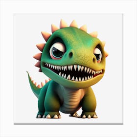 Dinosaur Baby Canvas Print