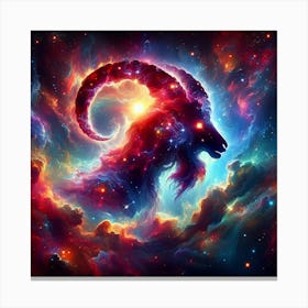 Capricorn Nebula #3 Canvas Print