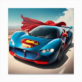 Super car Canvas Print