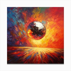 Disco Ball Art 39 Canvas Print