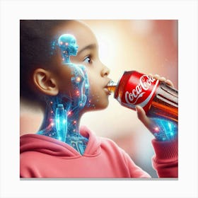 Nano Cola 4 Canvas Print