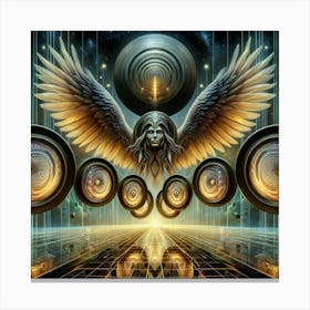 Angel Of Sound Canvas Print