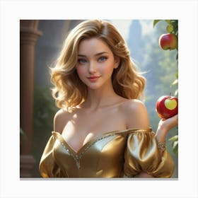 Beauty And The Beast 66 Canvas Print