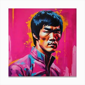 Bruce Lee 3 Canvas Print