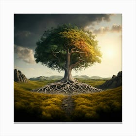 Tree Of Life 20 Canvas Print