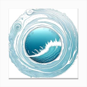 Ocean Wave 4 Canvas Print