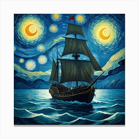 Starry Night 6 Canvas Print