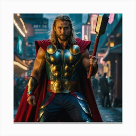 Thor jkj Canvas Print