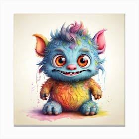 Cute Troll Canvas Print