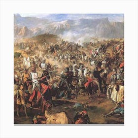 Battle Of San Juan Canvas Print