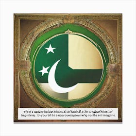 Pakistan Flag 1 Canvas Print