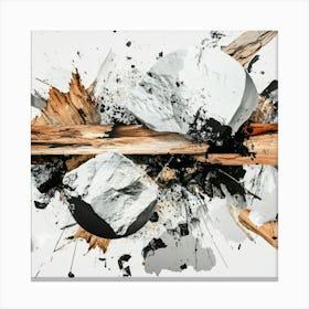 Splatters 1 Canvas Print