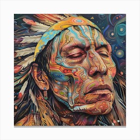 Arizona Indian Head Canvas Print