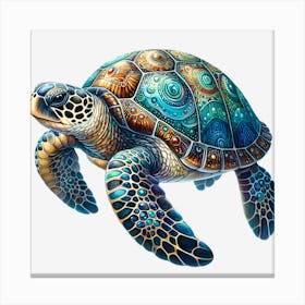 Sea Turtle 7 Canvas Print