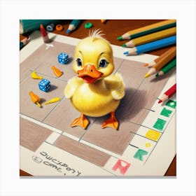 Ducky 42 Canvas Print