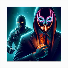 Gangsters Canvas Print