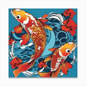 Koi Fish 13 Canvas Print