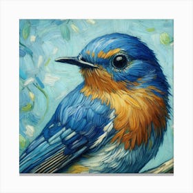 Bluebird Canvas Print