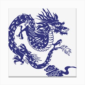 Japanese Dragon Chinese Dragon Divine Dragon Decoration Dragon Chinese Style, Canvas Print
