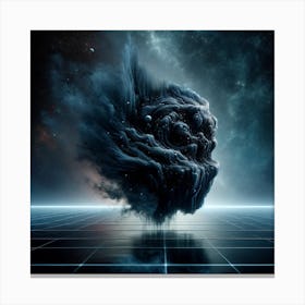 Dark blob Canvas Print