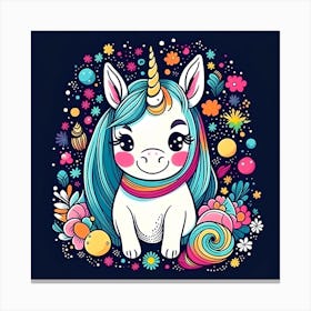 Unicorn Canvas Print