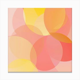 Abstract Circles Canvas Print