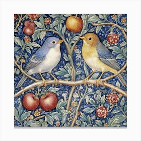 Birds On A Branch Art 41 Canvas Print