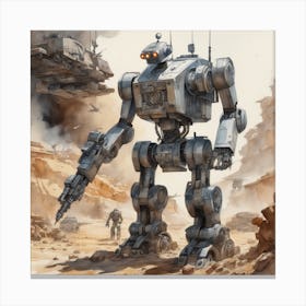 Cyborg 3 Canvas Print